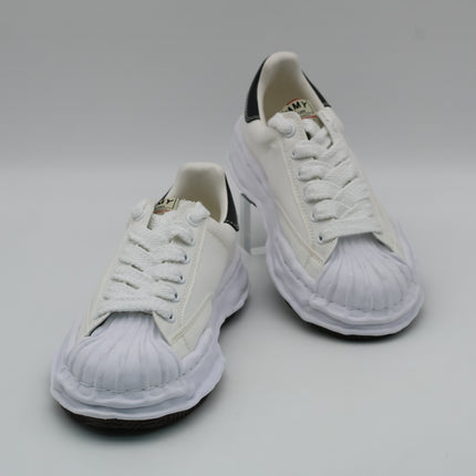 A08FW735-white Maison MIHARA YASUHIRO BLAKEY Original Sole Canvas Low cut (Men's