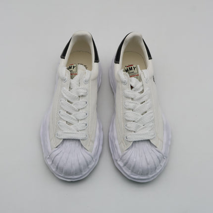 A08FW735-white Maison MIHARA YASUHIRO BLAKEY Original Sole Canvas Low cut (Men's