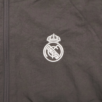 JI9479 adidas Real Madrid Lifestyle OG Track Top Charcoal Dark Gray