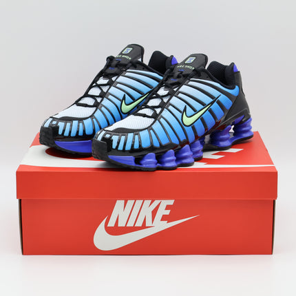AV3595-009 Nike Shox TL Vapor GreenRacer Blue (Men's)