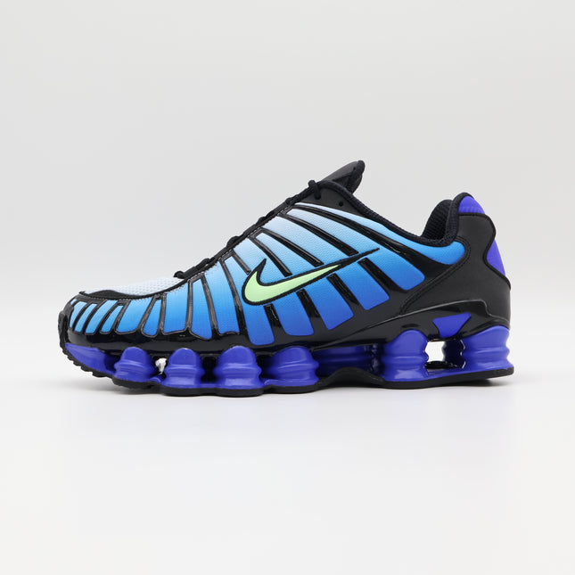 AV3595-009 Nike Shox TL Vapor GreenRacer Blue (Men's)