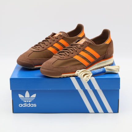 JP7664 adidas Originals SL72 OG Preloved Brown Orange Cream White (Women's)