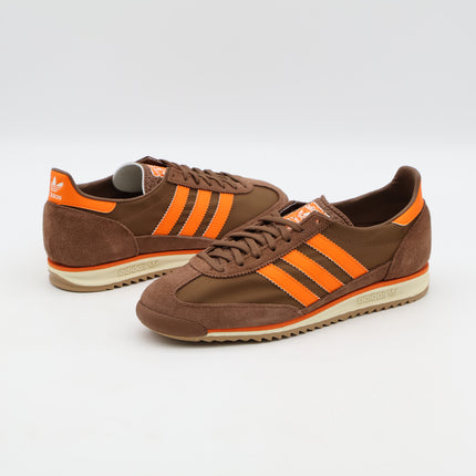 JP7664 adidas Originals SL72 OG Preloved Brown Orange Cream White (Women's)
