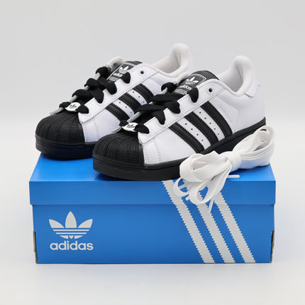 JI0124 adidas Originals Superstar 2 Footwear White Core Black Footwear (Men's)
