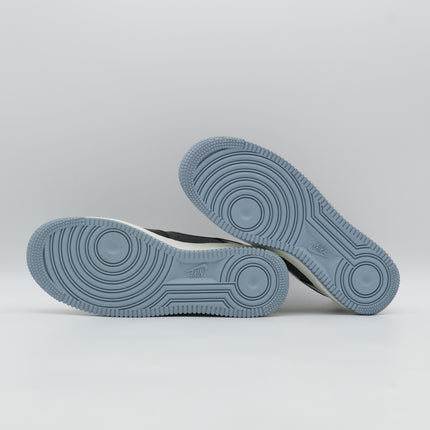 IB7676-001 Nike Air Force 1 Low Black Armory Blue Iron Grey Sail (Men's)