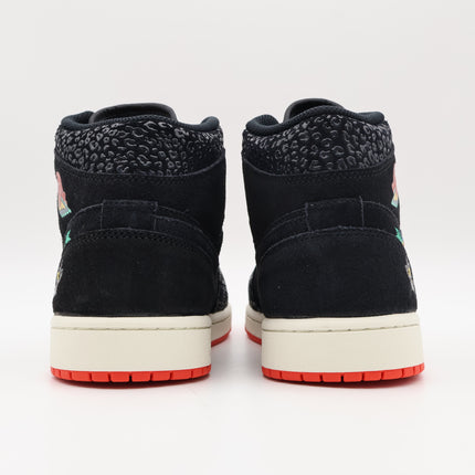 DN4904-001 Nike Air Jordan 1 Mid Siempre Familia Roma Green Chile Red (Men's)