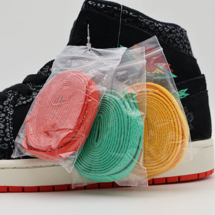 DN4904-001 Nike Air Jordan 1 Mid Siempre Familia Roma Green Chile Red (Men's)