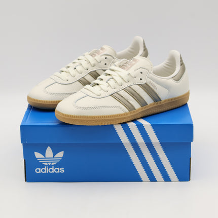 IG1964 adidas Originals Samba OG Off White Cyber Metallic Wonder (Women's)
