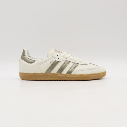 IG1964 adidas Originals Samba OG Off White Cyber Metallic Wonder (Women's)