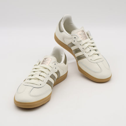 IG1964 adidas Originals Samba OG Off White Cyber Metallic Wonder (Women's)