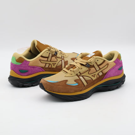 D1GD230801 Digawel Mizuno Wave Rider ƒÀ Brown Purple (Men's)