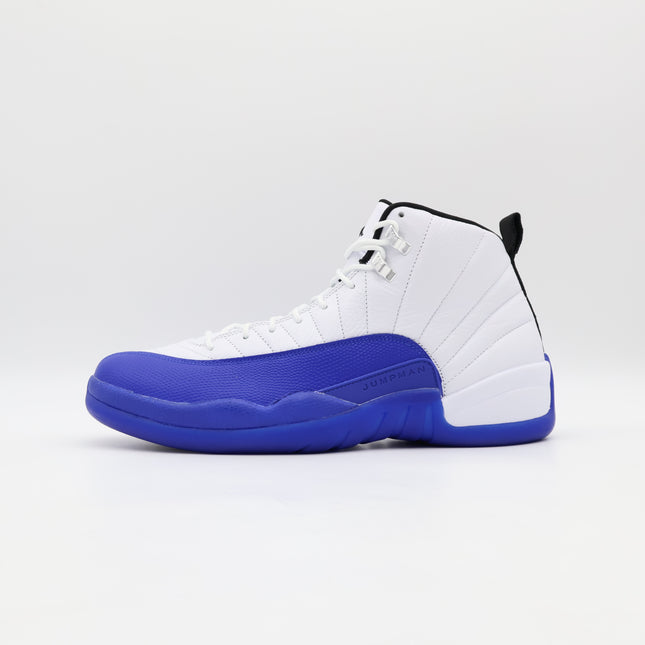 CT8013-140 Nike Air Jordan 12 Retro White and Game Royal (Men's)