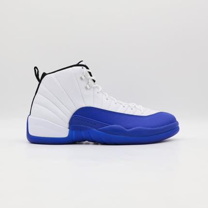 CT8013-140 Nike Air Jordan 12 Retro White and Game Royal (Men's)