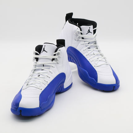 CT8013-140 Nike Air Jordan 12 Retro White and Game Royal (Men's)