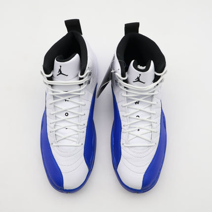CT8013-140 Nike Air Jordan 12 Retro White and Game Royal (Men's)