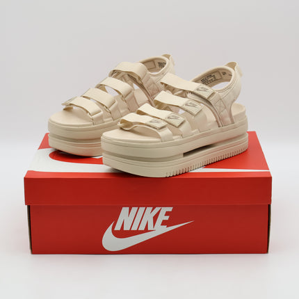 DH0223-102 Nike Icon Classic Sandal Sanddrift Mink Brown Hemp (Women's)