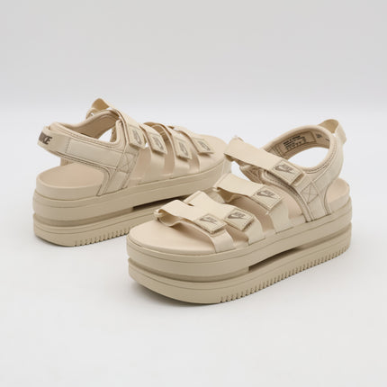 DH0223-102 Nike Icon Classic Sandal Sanddrift Mink Brown Hemp (Women's)