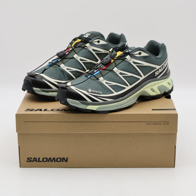 L47581300 Salomon XT-6 GORE-TEX Urban Chic Black Lime Cream (Men's)