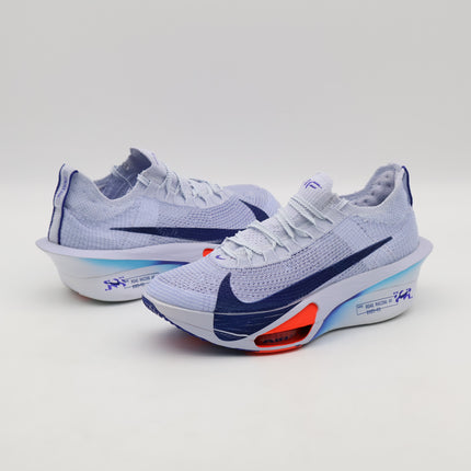 FD8311-001 Nike ZoomX AlphaFly 3 Football Grey Ghost Persian Violet Blue (Men's)