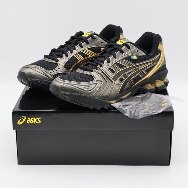 1203A860-001 Ayrton Senna Asics Gel-Kayano 14 Black Pure Gold (Men's)