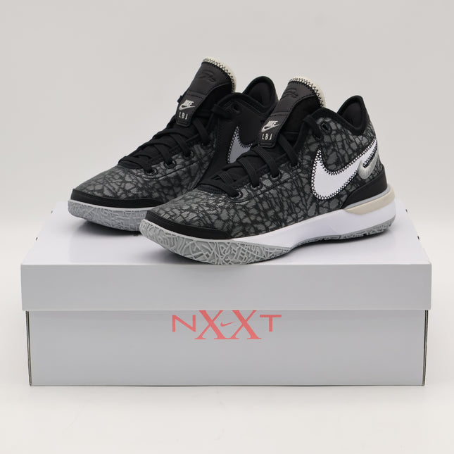 DR8788-005 Nike LeBron NXXT Gen Black Wolf Grey White Light Bone (Men's)