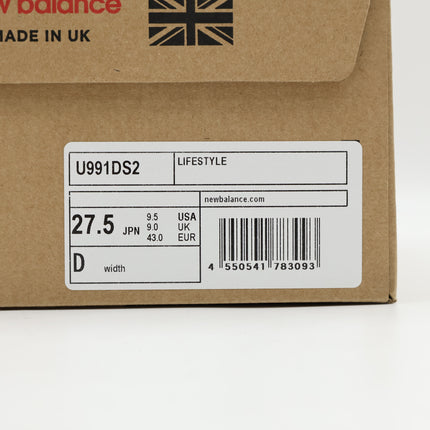 U991DS2 Dover Street Market New Balance 991V2 Anthracite Grey (Men's)