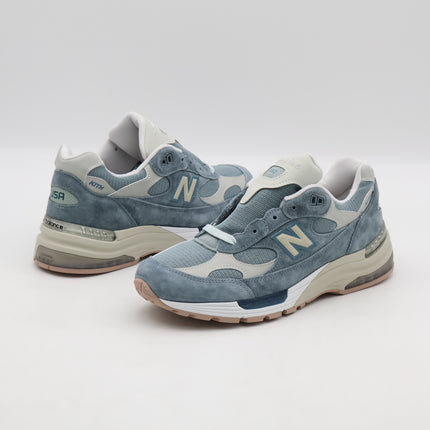 U992KT KITH New Balance 992 Aegean Blue Shadow Gray (Men's)