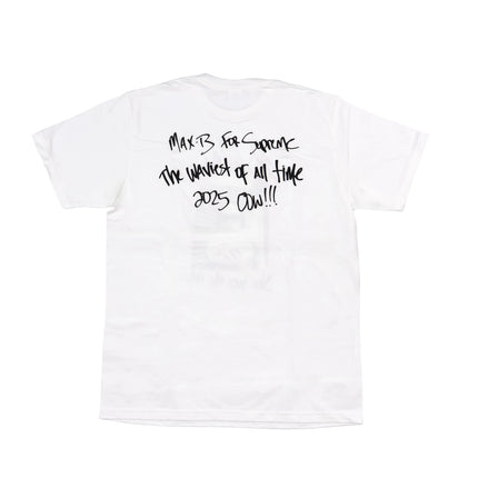 Supreme Max B Tee White