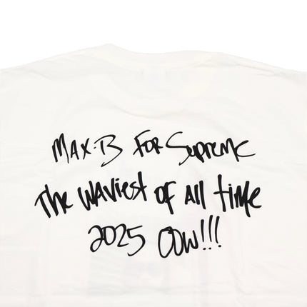 Supreme Max B Tee White