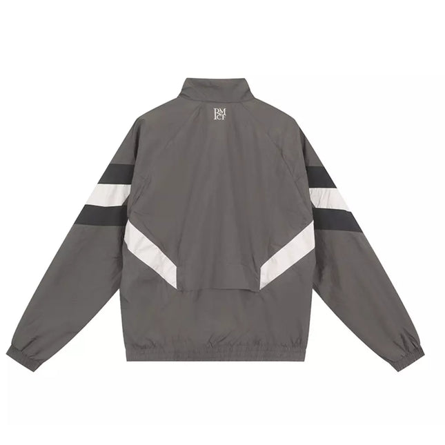 JI9479 adidas Real Madrid Lifestyle OG Track Top Charcoal Dark Gray